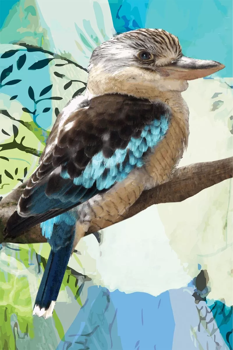Eco Microfibre Tea Towel | Kookaburra