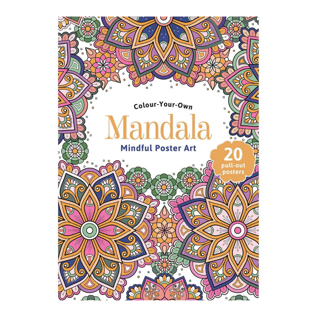 Mandala Mindful Poster Art Book