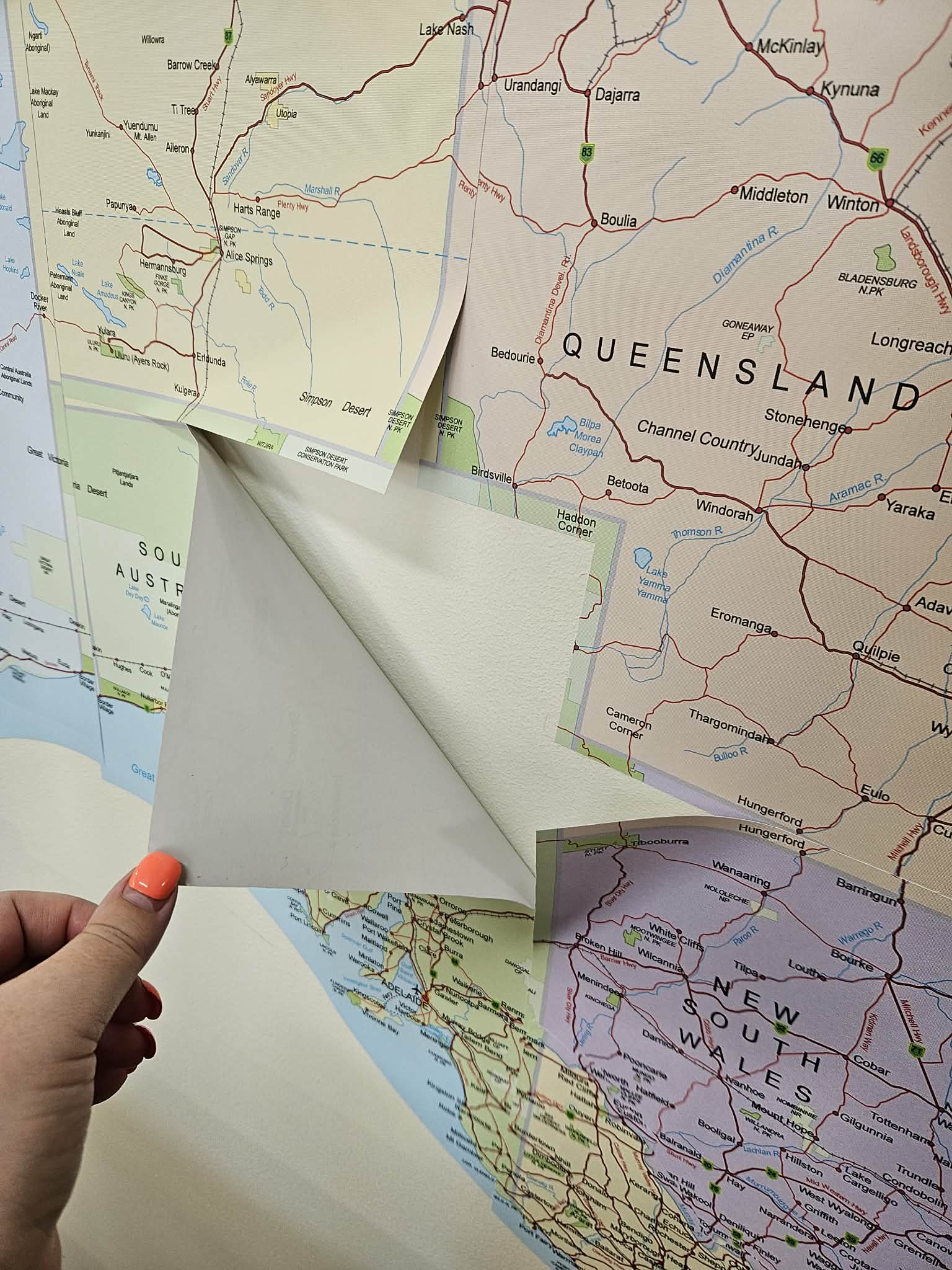 Australian States Jigsaw Map Sticker | Australian Made