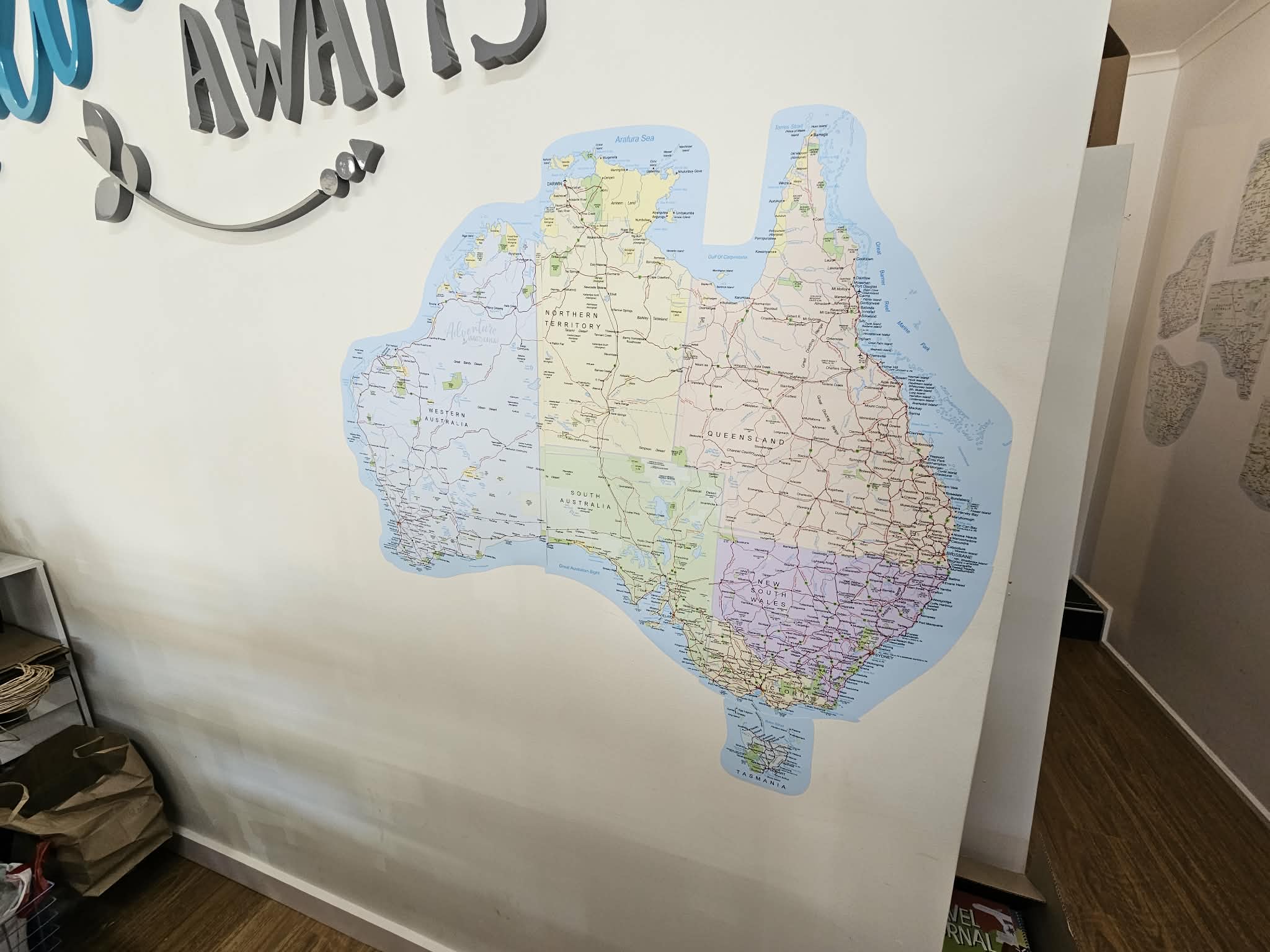 Australian States Jigsaw Map Sticker | Australian Made