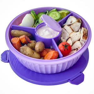 Yumbox Poke Bowl | Leakproof Divided Bowl