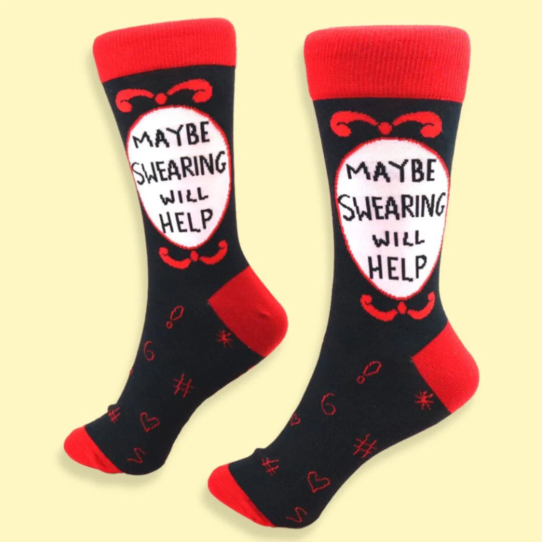 Sassy & Sweary Socks by Jubly Umph