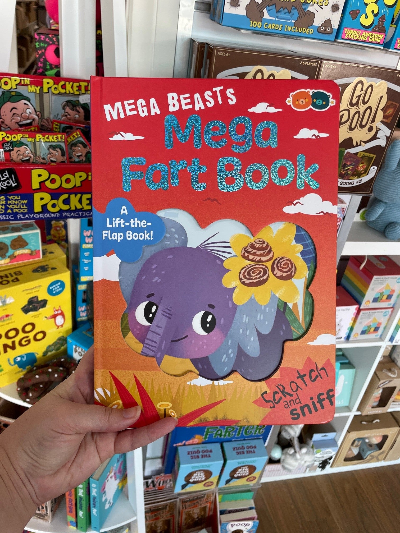 Mega Scratch & Sniff Fart Book | Mega Beasts