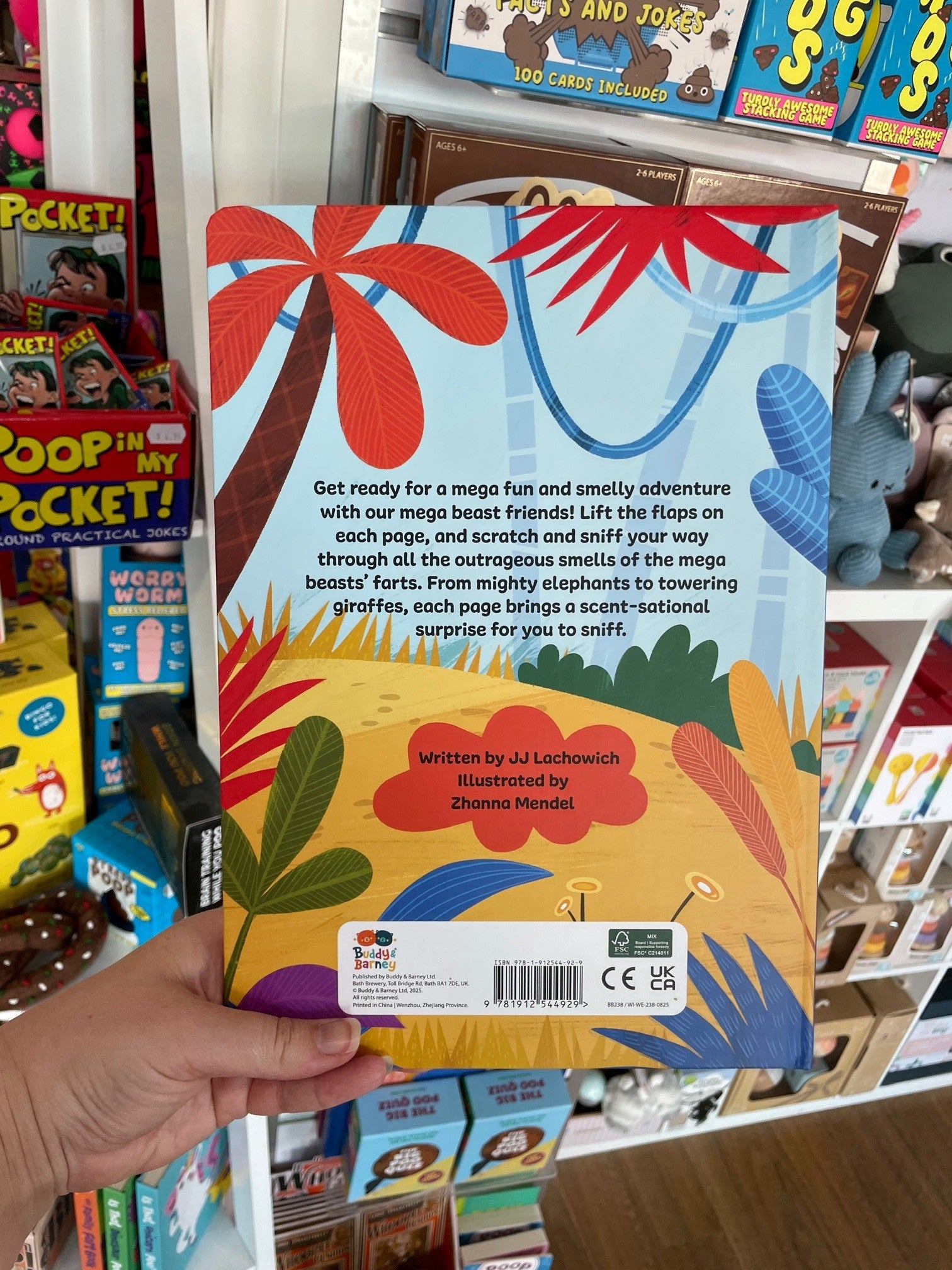 Mega Scratch & Sniff Fart Book | Mega Beasts