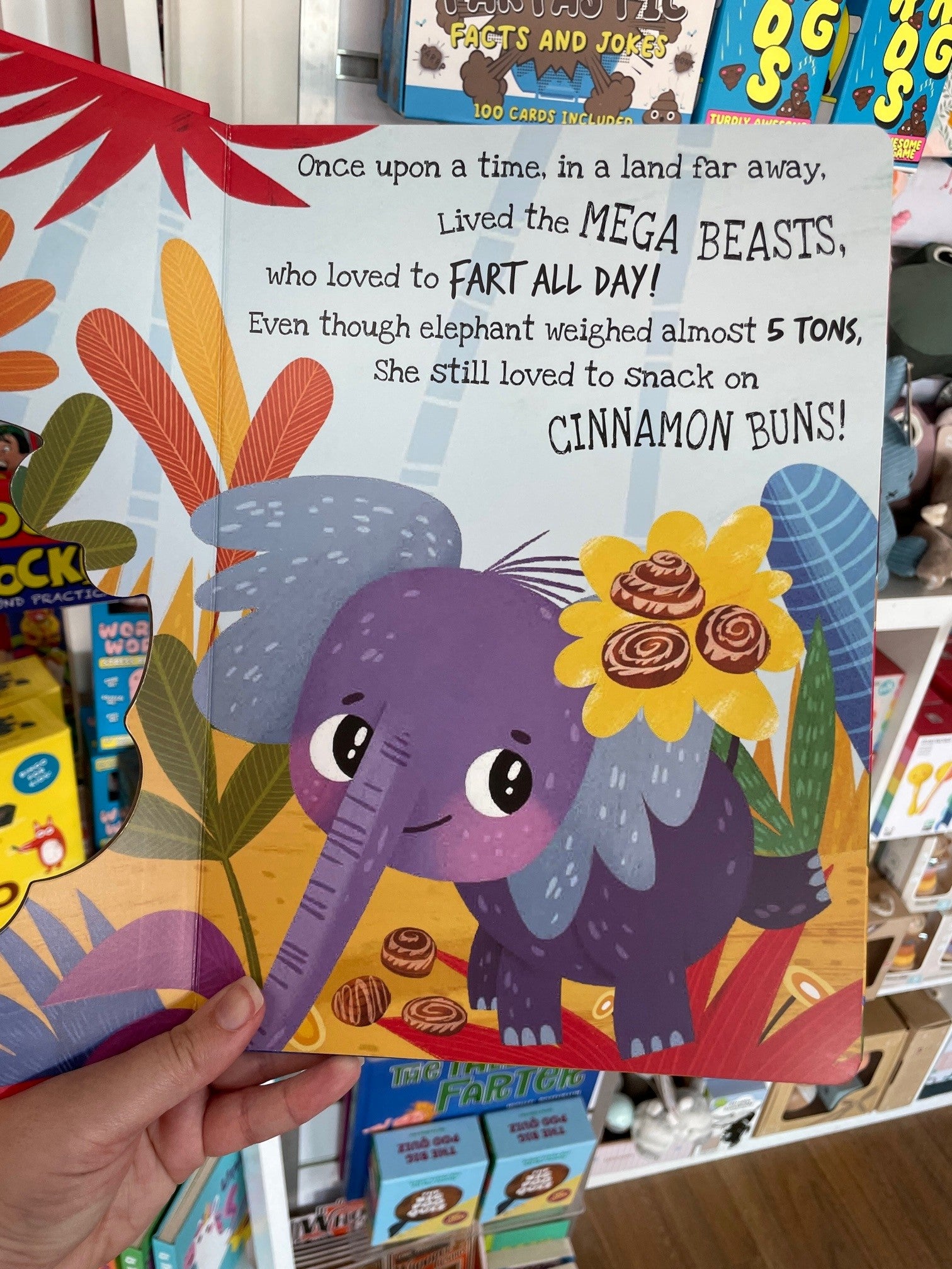 Mega Scratch & Sniff Fart Book | Mega Beasts