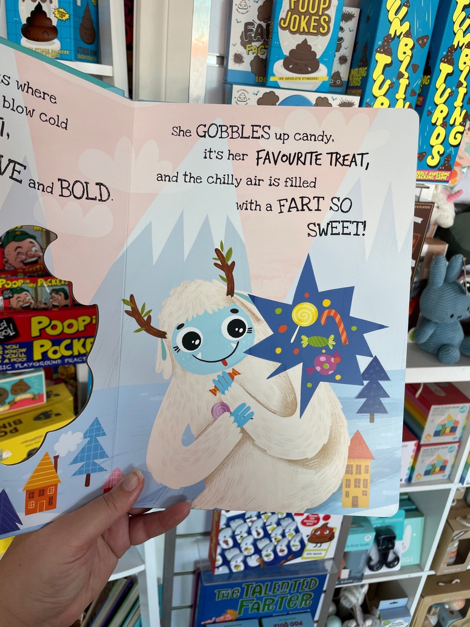 Mega Scratch & Sniff Fart Book | Yeti And Friends