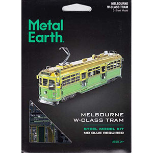 Metal Earth Steel Model Kit | Melbourne W-Class Tram