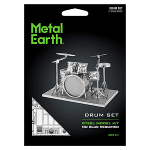 Metal Earth Steel Model Kit | Drum Set