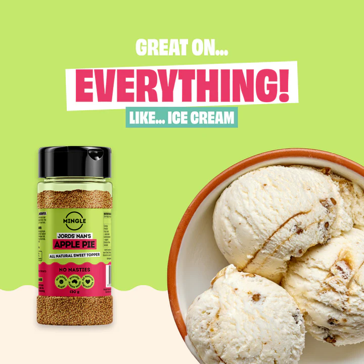 Mingle Seasoning | All Natural Sweet Toppers 130g