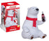 Coca-Cola Polar Bear MINIX collectible figure with red scarf, Coke bottle and display box Adventure Awaits