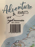 Adventure Awaits removable fabric Map of Australia decal, 400 x 367mm, with printed road map — Adventure Awaits