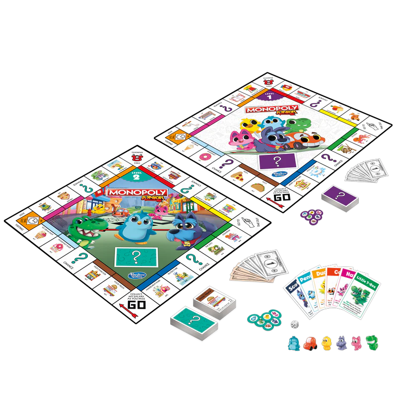Monopoly | Junior 2 Games In 1