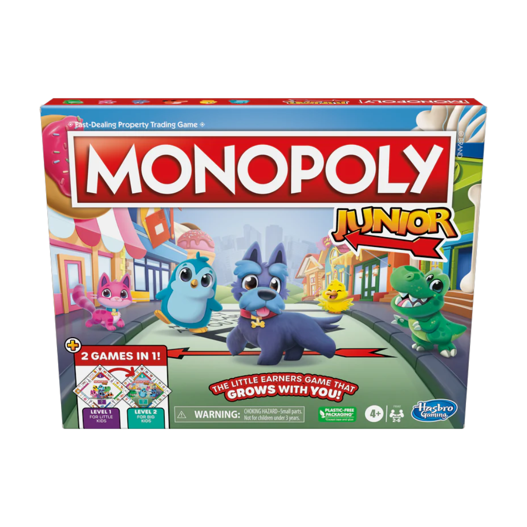 Monopoly | Junior 2 Games In 1