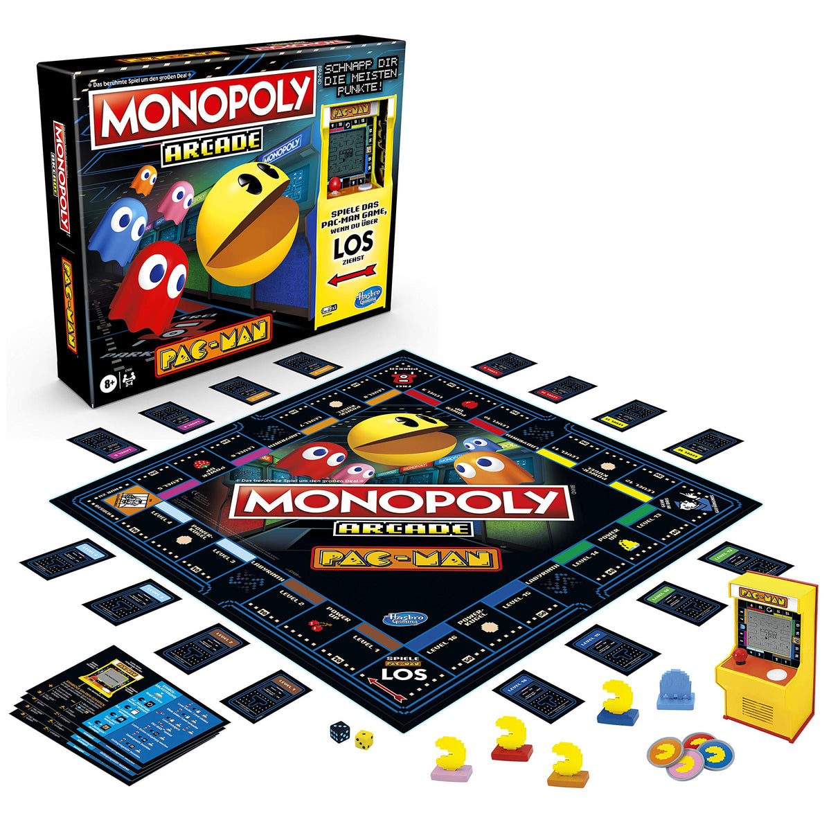 Monopoly Pac-Man Arcade Edition | Retro Gaming Board Game