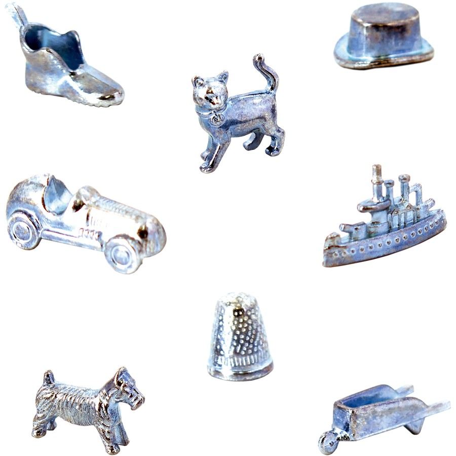 Monopoly Darwin game pieces
