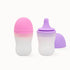 Silicone sauce bottle two pack