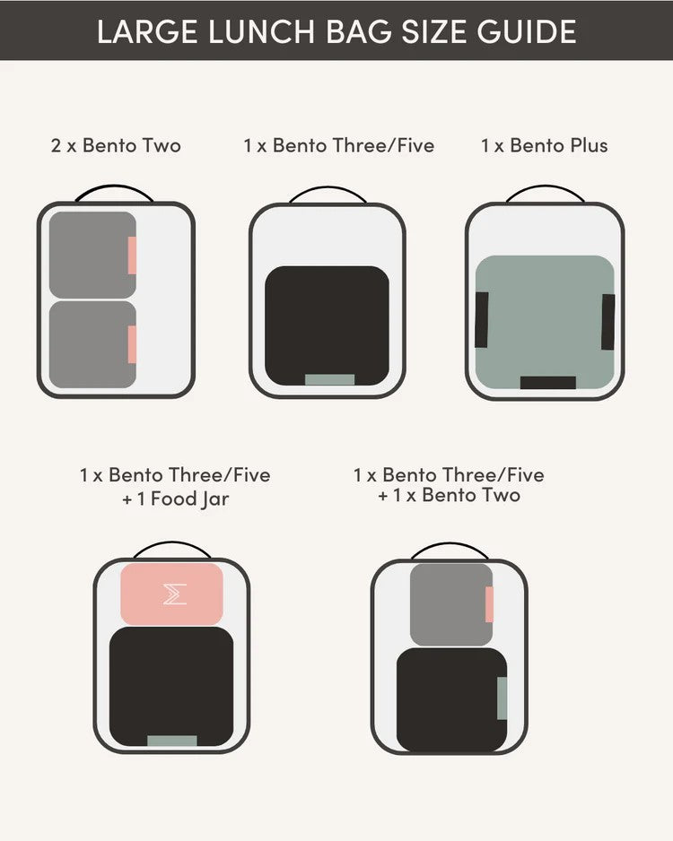 MontiiCo LARGE Insulated Lunch Bags