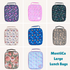 MontiiCo LARGE Insulated Lunch Bags