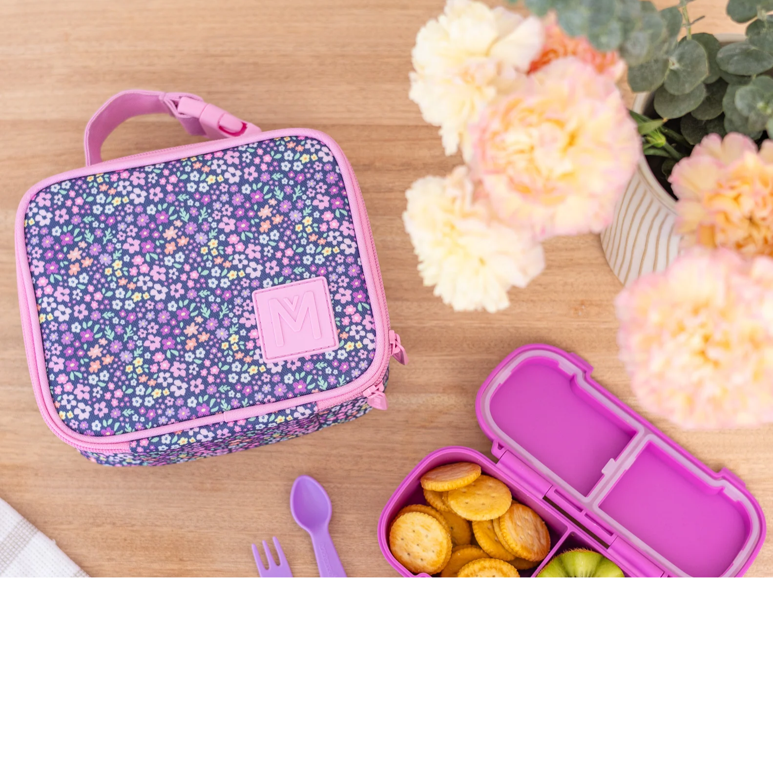 MontiiCo Bento Lunch Box | Snack