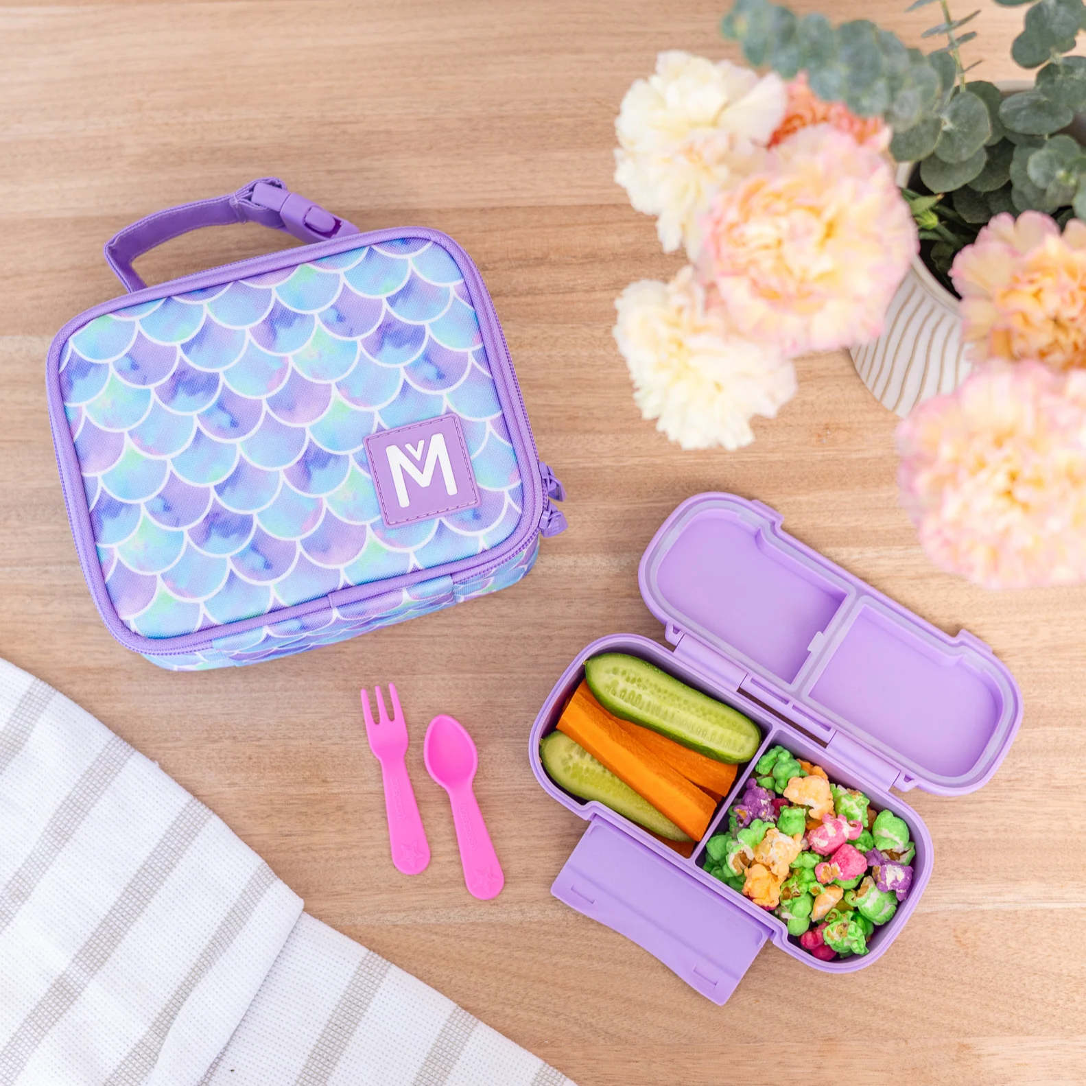 MontiiCo Bento Lunch Box | Snack