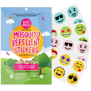BuzzPatch Mosquito Repellent Stickers | 24 Pack