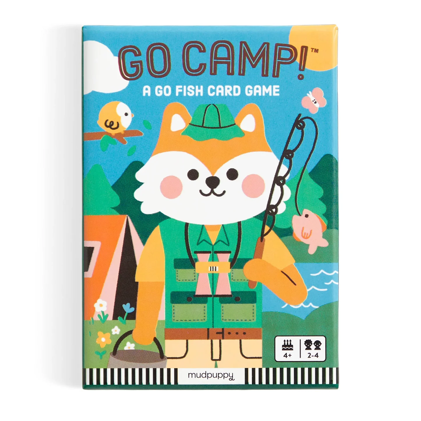 Mudpuppy Go Camp A Go Fish Card Game in box