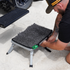 Portable Step Mat With Velcro Straps Grey