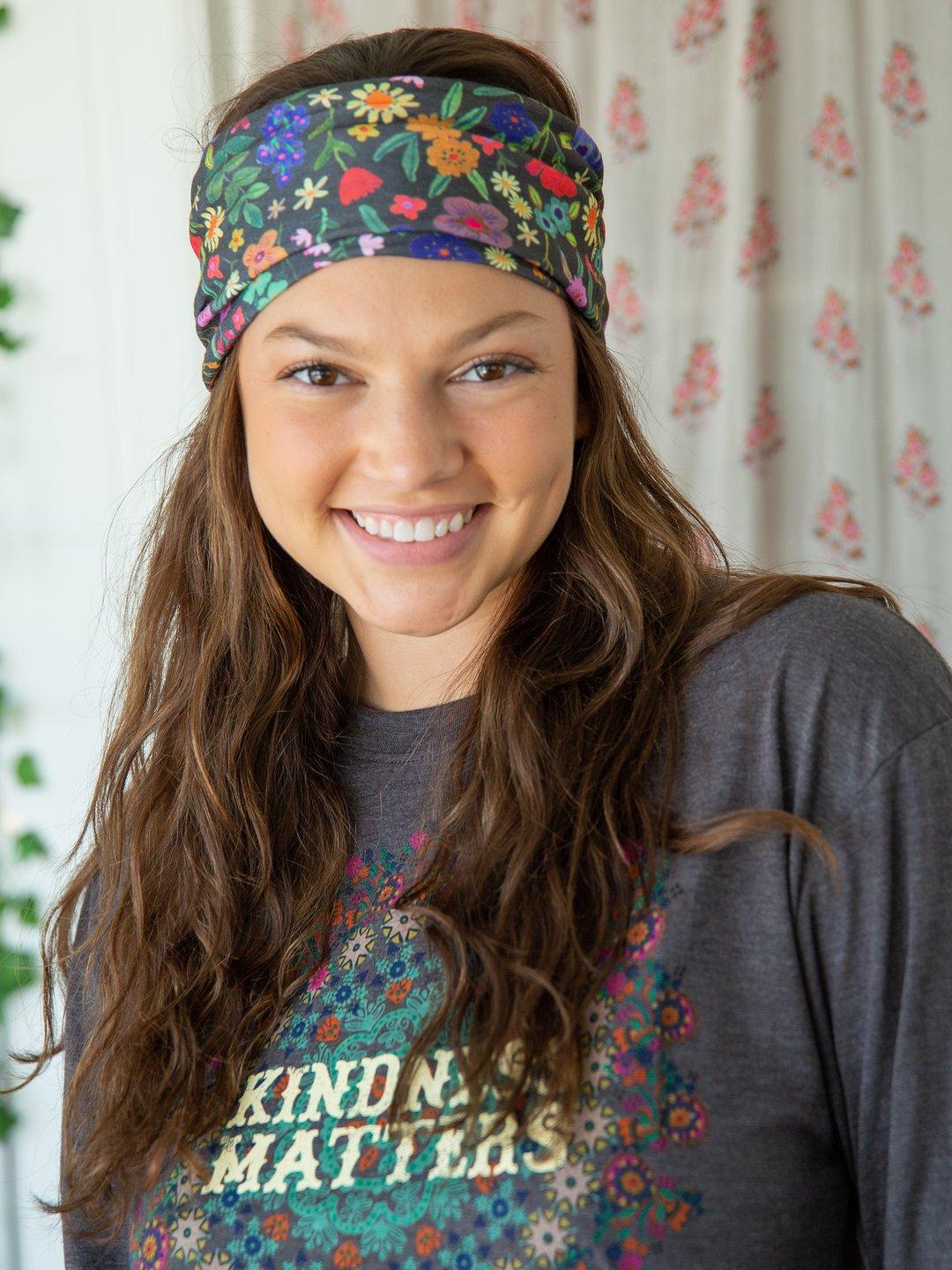 Boho Bandeau Headband | Natural Life | Multi-Way Hair & Neck Wrap