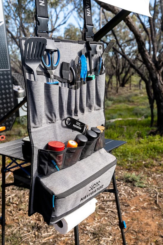 Navigator Kitchen Buddy With Adapter Straps Caravanning Camping 4WD Car  Organiser – Adventure Awaits