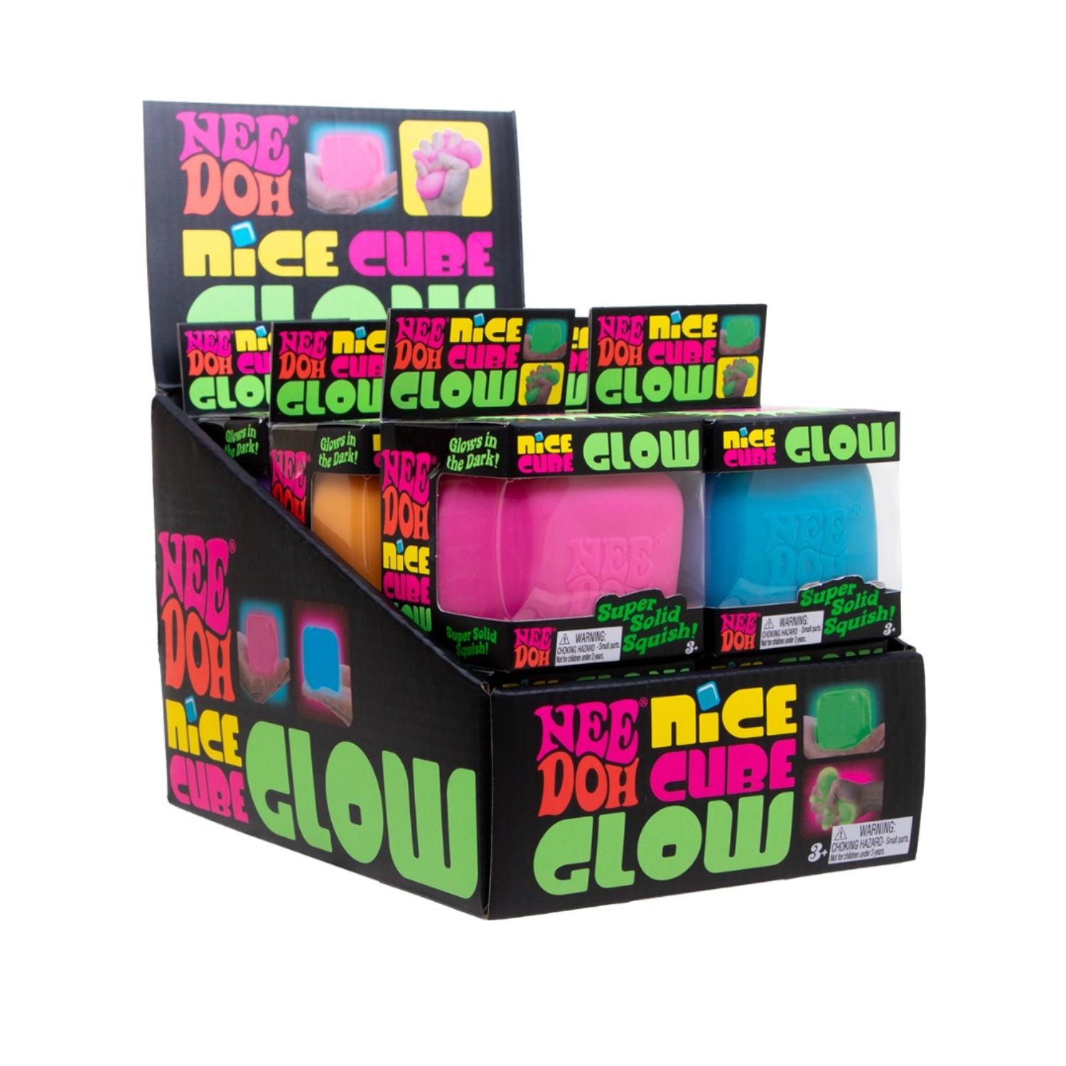 Schylling NeeDoh | Nice Cube GLOW