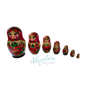 Russian Nesting Dolls | Kirov Blue 7 Set
