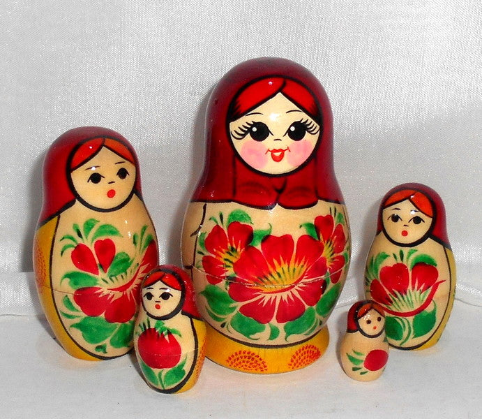 Russian Nesting Dolls | Kirov 5 Set