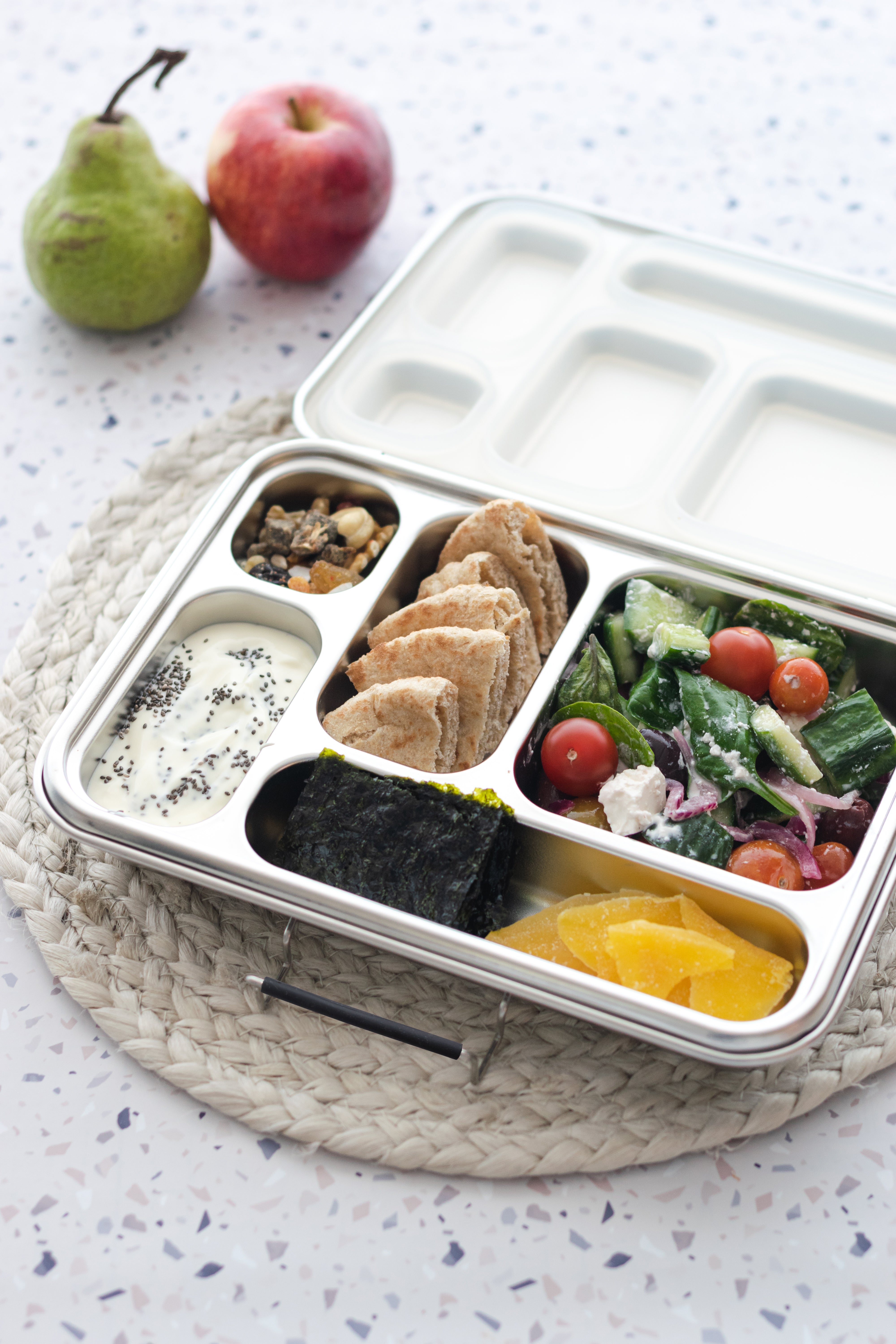 Nestling Stainless Steel ORIGINAL Bento Box | Leakproof