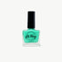 Oh Flossy kids nail polish in bright mint green shade, non toxic water based polish for dress up play Adventure Awaits