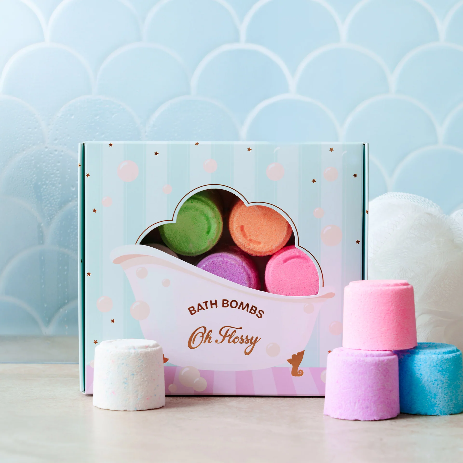 Oh Flossy Mini Bath Bombs