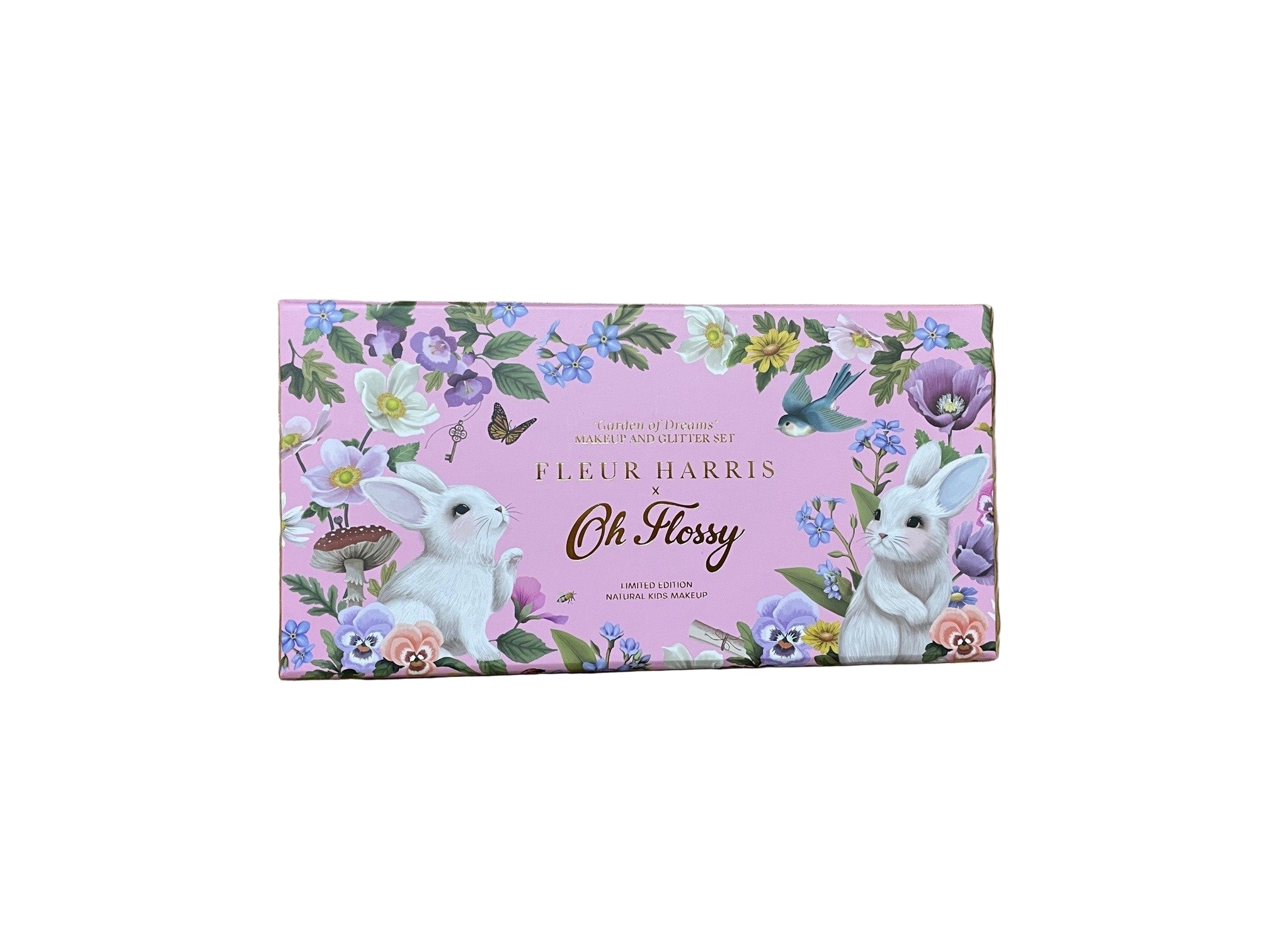 Oh Flossy X Fleur Harris Natural MakeUp Set | Garden Of Dreams DELUXE BOX