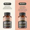 Chief Nutrition | Beef Liver Energy Boost 120 Capsules