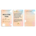 Minimalist decluttering challenge, clutter-free zone and exercise cards in pastel tones — Adventure Awaits