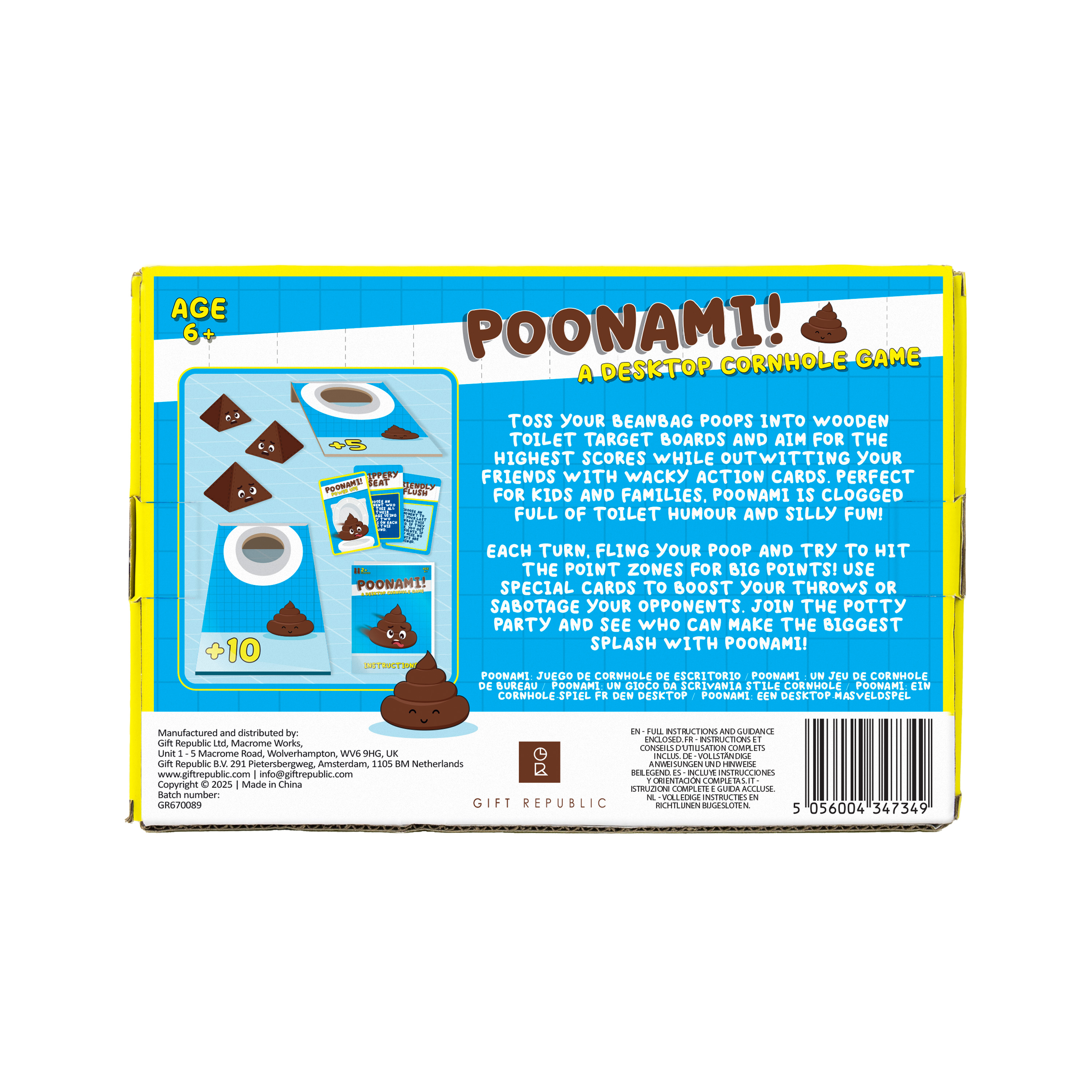 Poonami game back of box