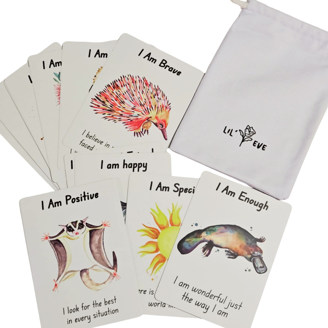 Australiana Positive Affirmation Cards for Kids