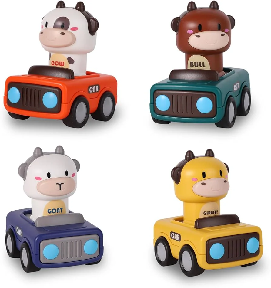 Press and Go Racing Cars
