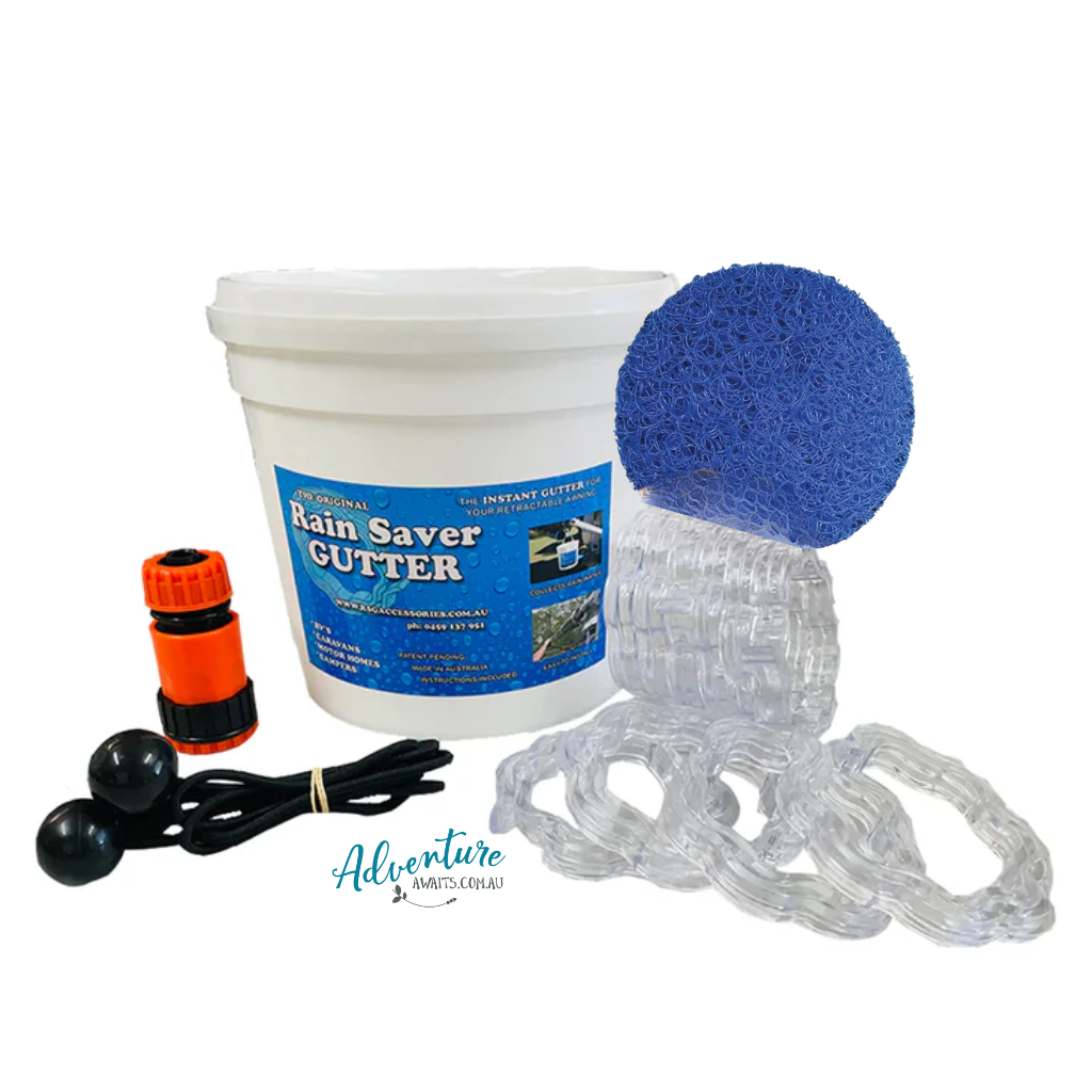 Rain Saver Gutter Kit with Leaf Guard