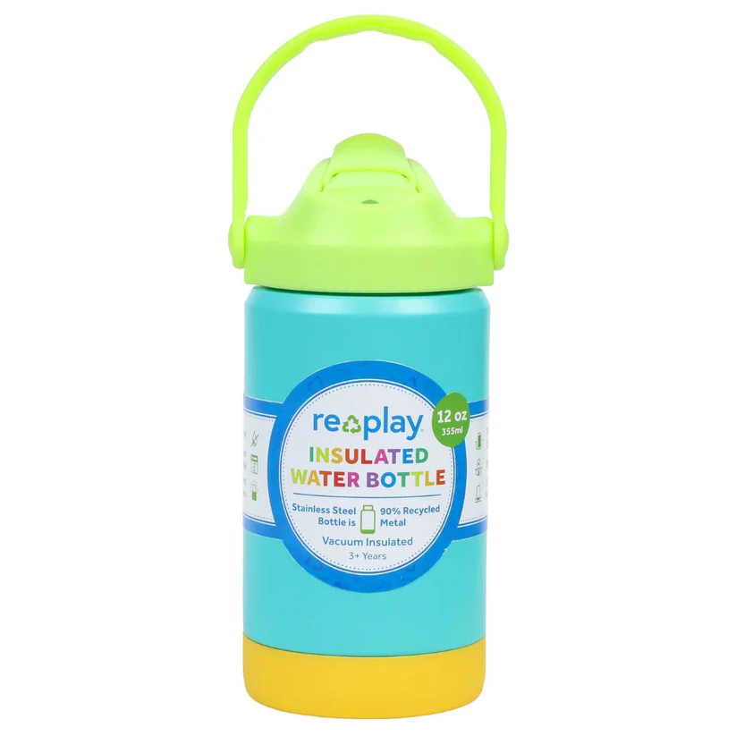 Re-play insulated water bottle