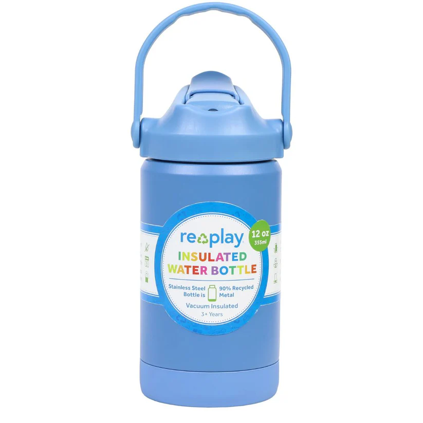Re-play insulated water bottle