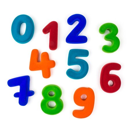 Rubbabu | Magnetic Numeral Set | Large 10cm