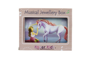 Unicorn Dome Music Jewellery Box