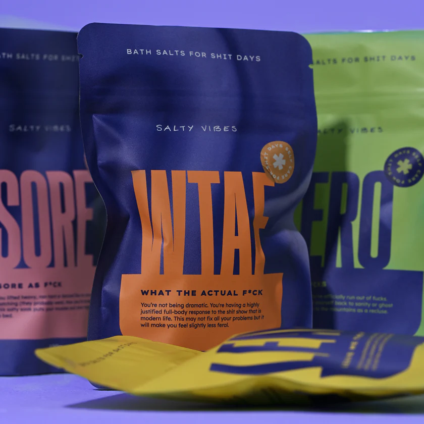 PRE ORDER Salty Vibes | F*uck It All Bath Salts Gift Box