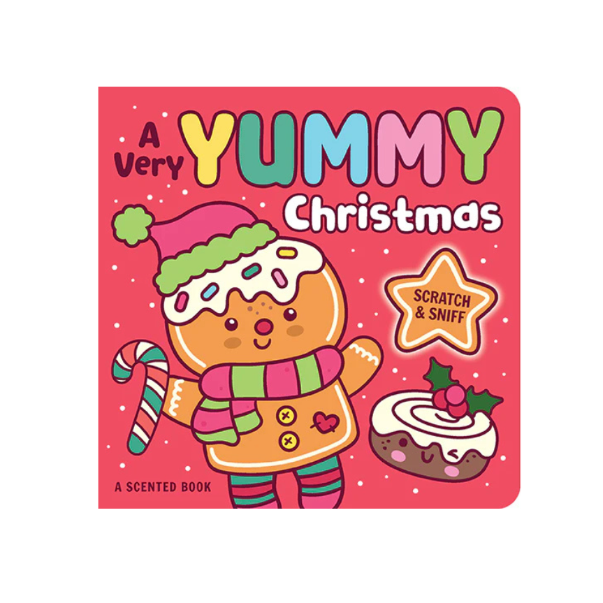 Scratch and sniff board book a very yummy Christmas