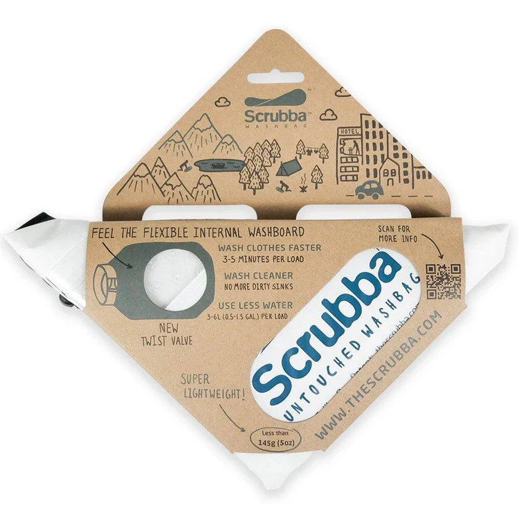 Scrubba Wash Bag | Worlds Smallest Washing Machine