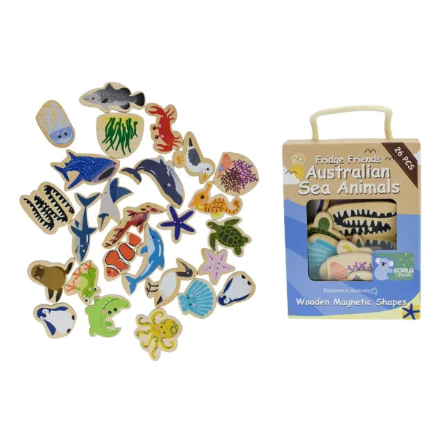 Australian Sea Animal fridge magnets - Adventure Awaits 